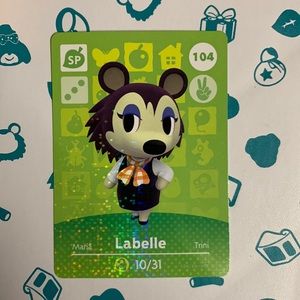 Labelle Animal Crossing Amiboo